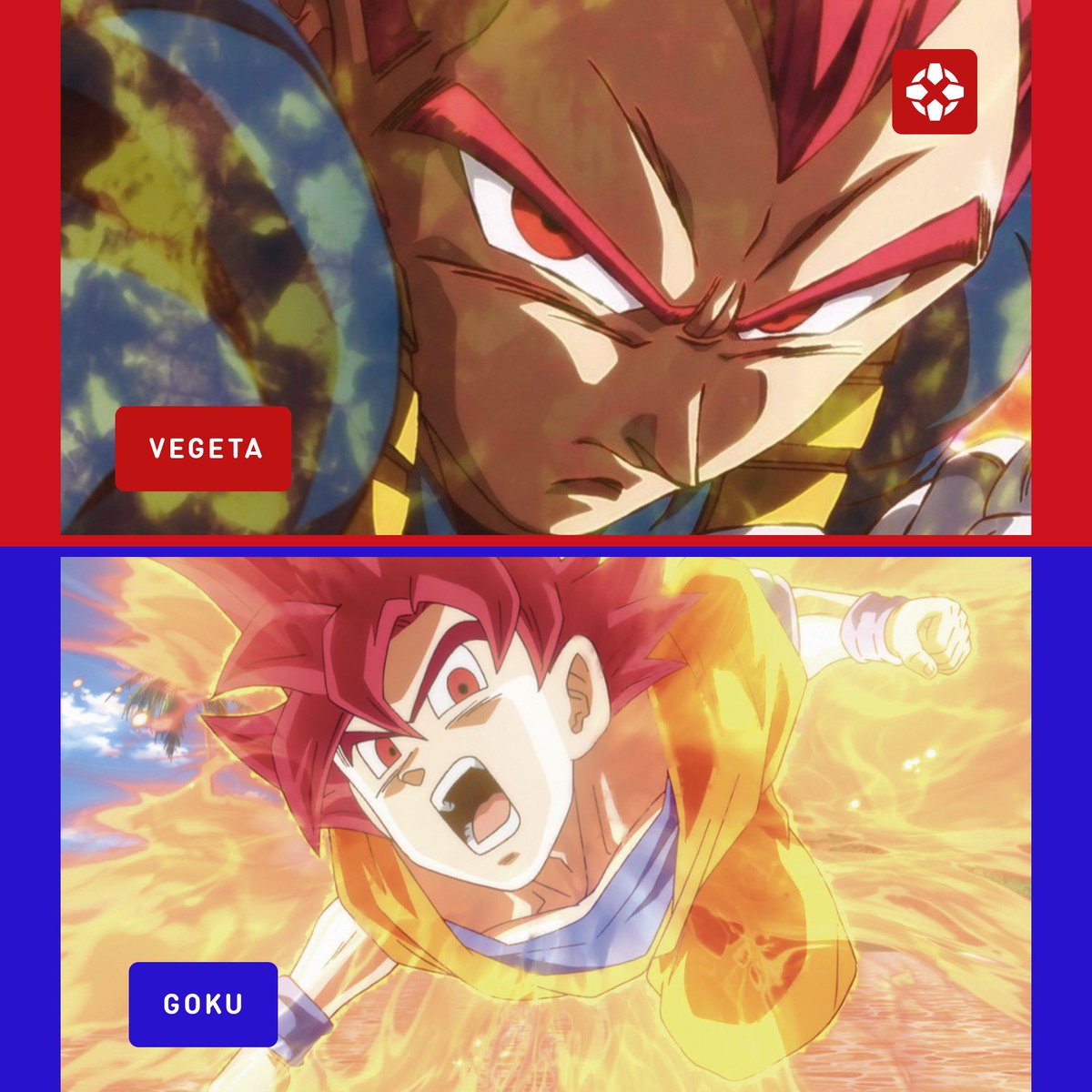 super saiyan god goku and vegeta super saiyan god goku and vegeta