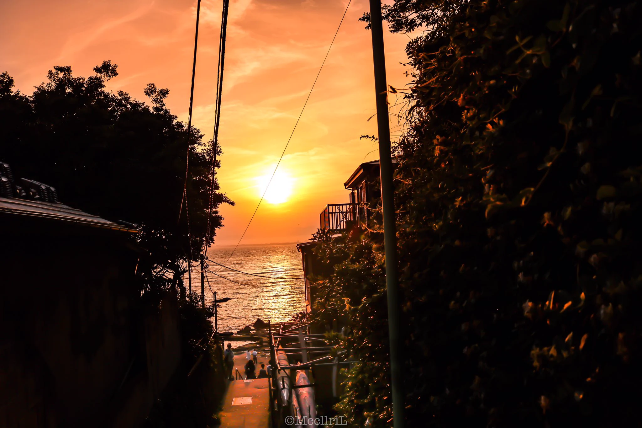 超絶景！路地を抜けたら海って最高すぎる！