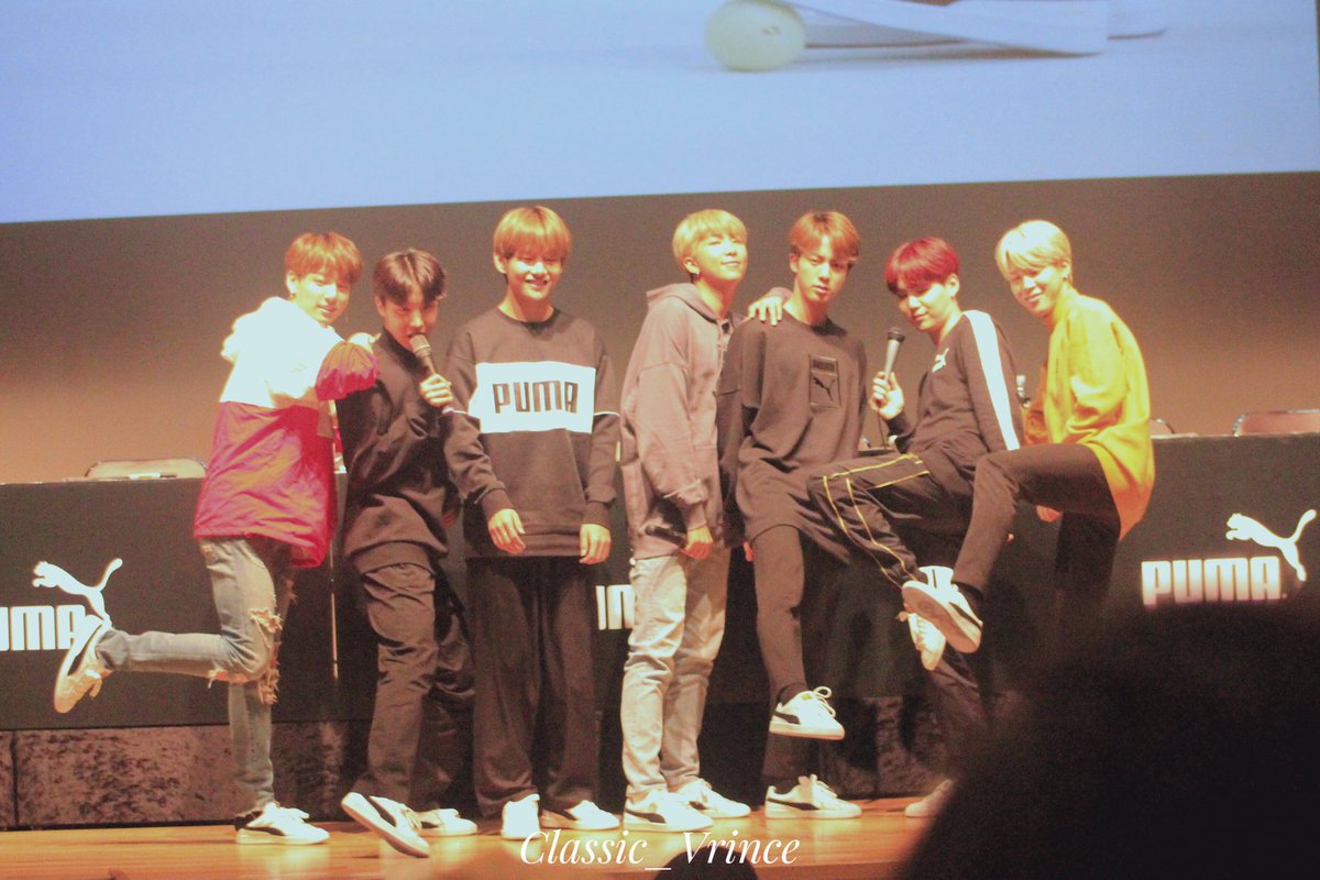 Classic_Vrince's tweet photo. 결과는 이 팬싸 덕분에 이제 방탄맴버들 다 더 더 사랑하는 마음이 생겼고 항상 모두 다 진심으로 팬들 아끼는 마음이 느꼈어요💜진짜 평생 잊지못할거에요💜This fansign just made me want to give more love to all members💜I can feel their sincerity and love to the fans💜 #pumafansign #BTS https://t.co/044M59HOCM