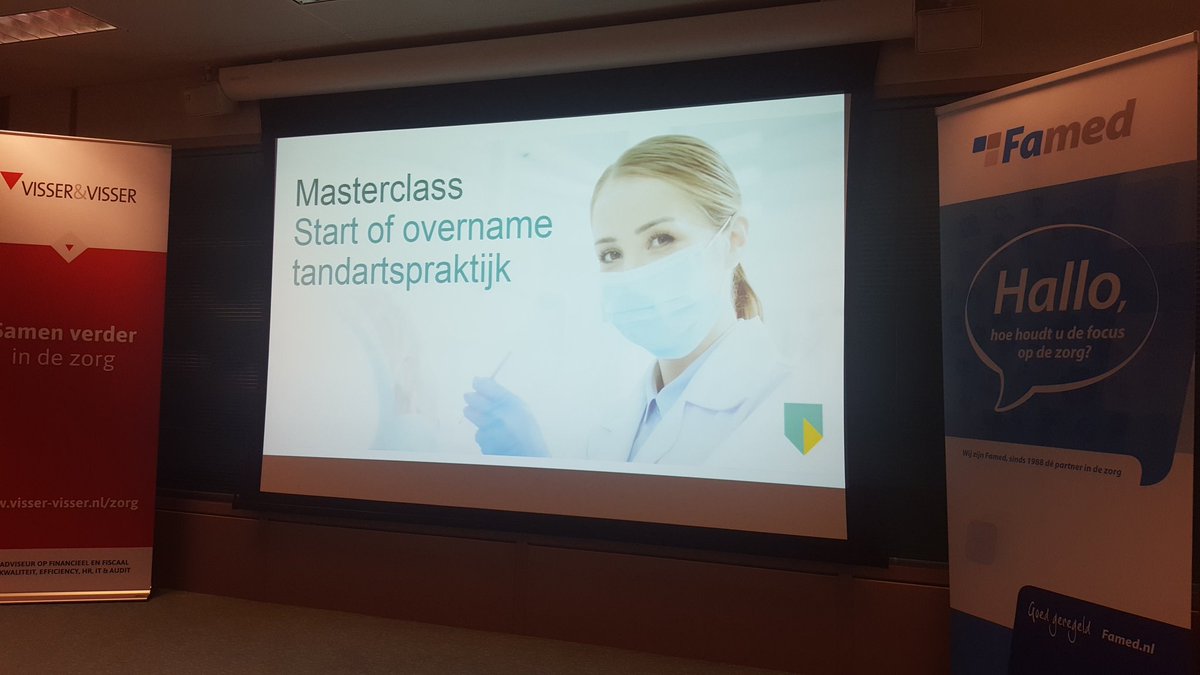 Volle zaal in Rotterdam voor start en overname tandartspraktijk <a href="/Famedbv/">Famed bv</a> <a href="/Dentalair/">Dentalair</a> @visserenvisser <a href="/KNMTnieuws/">KNMT</a> <a href="/ABNAMRO/">ABN AMRO</a>