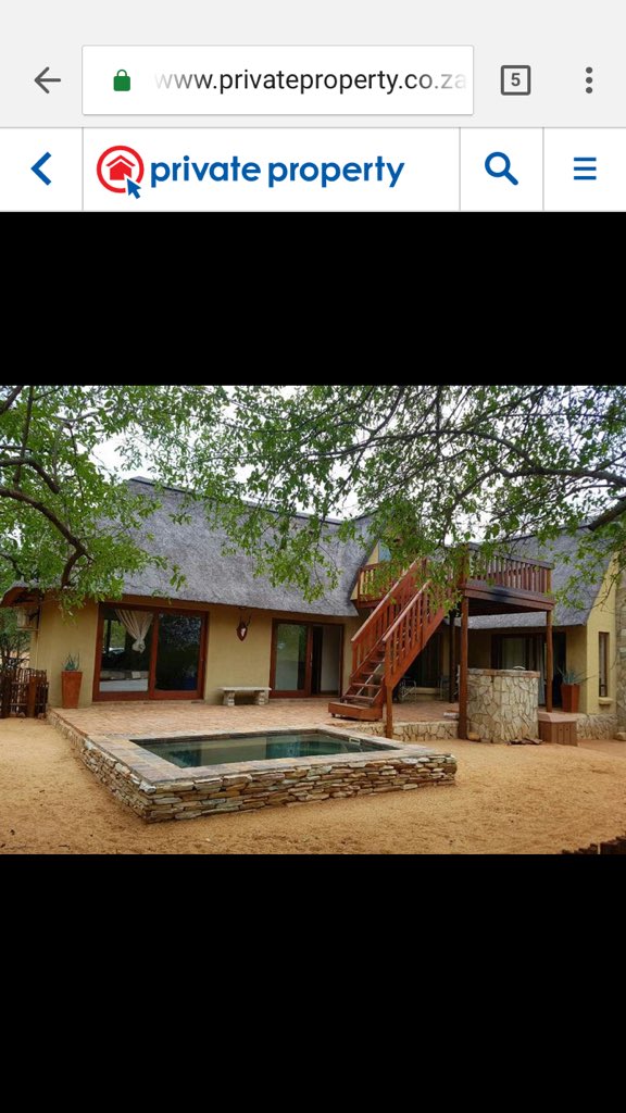 Only_Trail's tweet photo. @Nappyb0yy 125k, basically in the Kruger National Park, within a Wildlife Estate😎 https://t.co/0zSGvVQq11