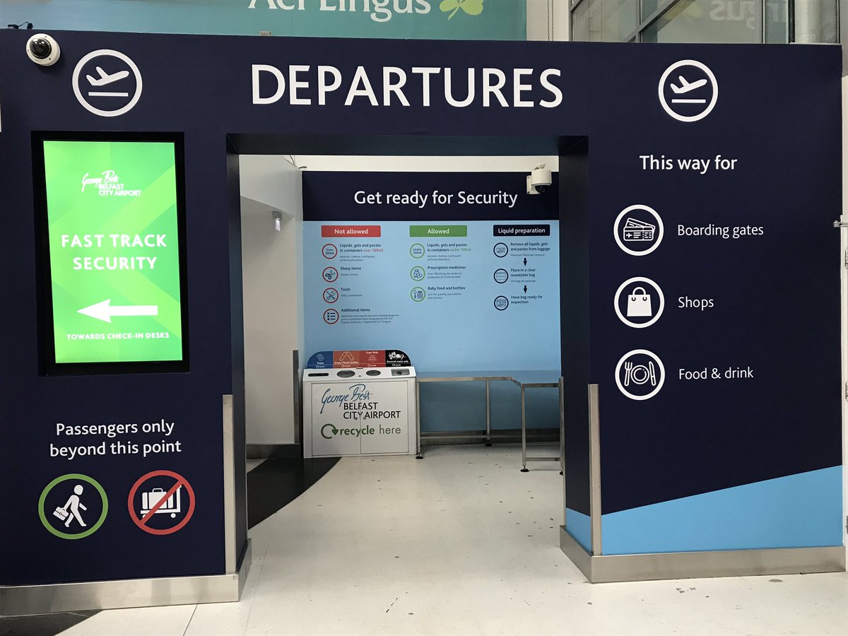 MajaGedosev's tweet image. Great day with
@BELFASTCITY_AIR, @flybe being their largest airline partner.  Proud, enthusiastic team. Great job with the latest customer experience improvements, it took only 3min to get through security check! #notfive #partners #airports #proud