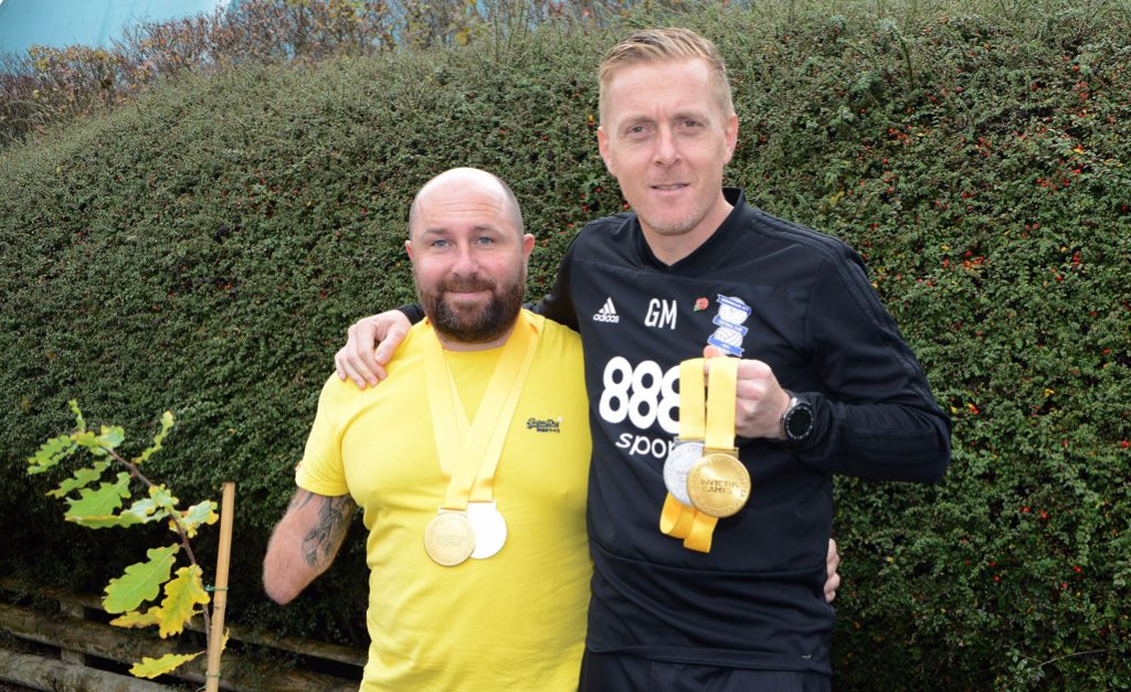 GarryMonk's tweet image. This is war veteran Dave Watson and he's a true champion! 👏🏻👏🏻 So inspiring to hear about his story and latest achievement of winning four medals at the #InvictusGames.