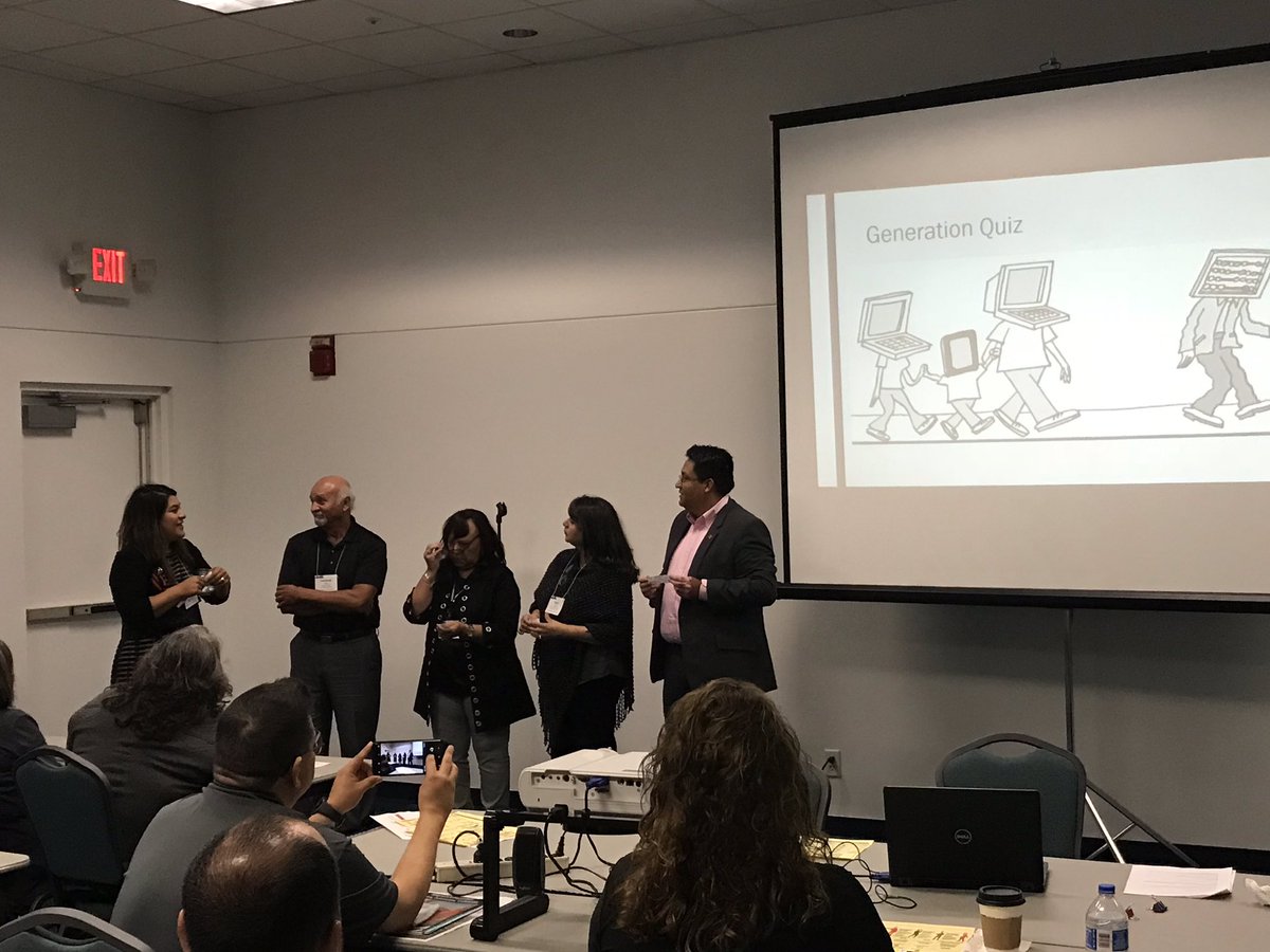 R4Deborah's tweet photo. Great audience!
Working Across Generations session presented by D. Rivera (ESC 4) and M. Diaz (ESC 15)
#R4leaders #AMETconference https://t.co/ax6SbnFU4m