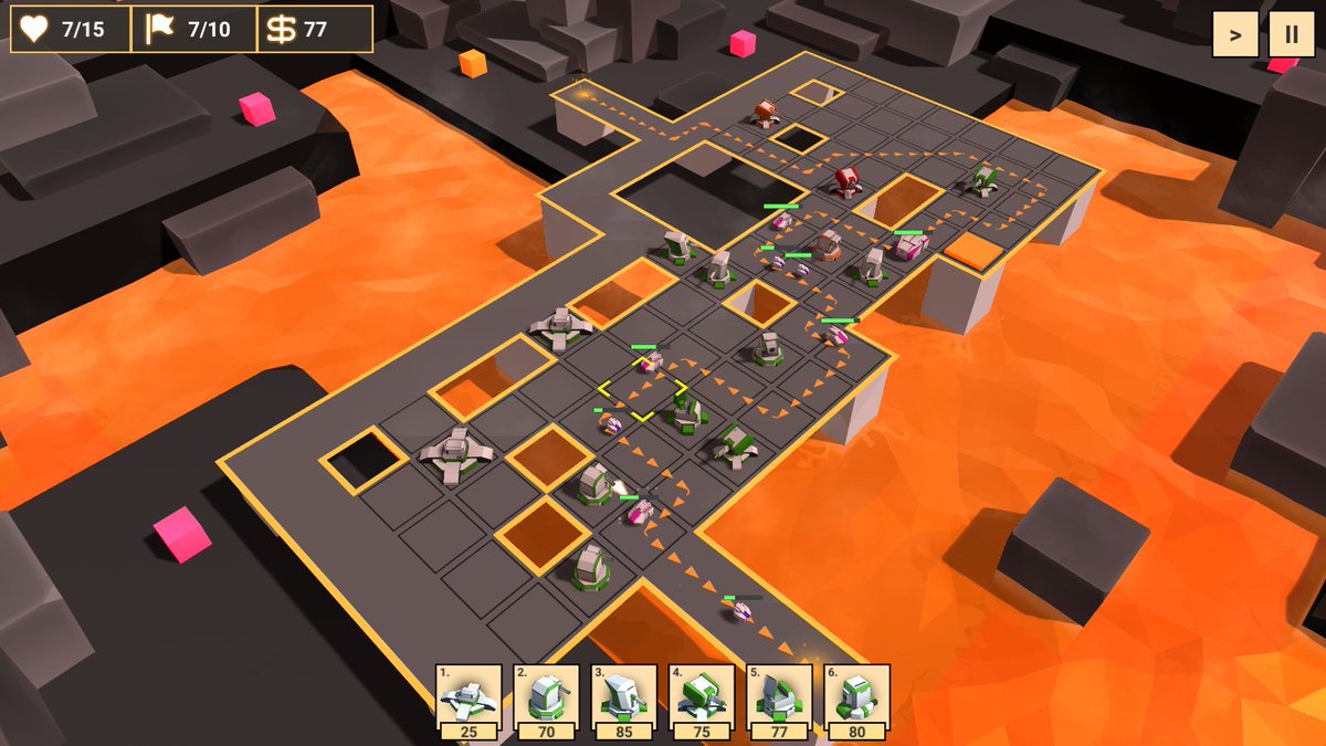SongGameDev's tweet photo. Fancy and maze-based tower defense game? Well check out Grid Defense. Just released on steam! https://t.co/HyAEdOZIEA #towerdefense #indiegame  #videogame  #steamgames #lowpoly https://t.co/TfRdPY4R50