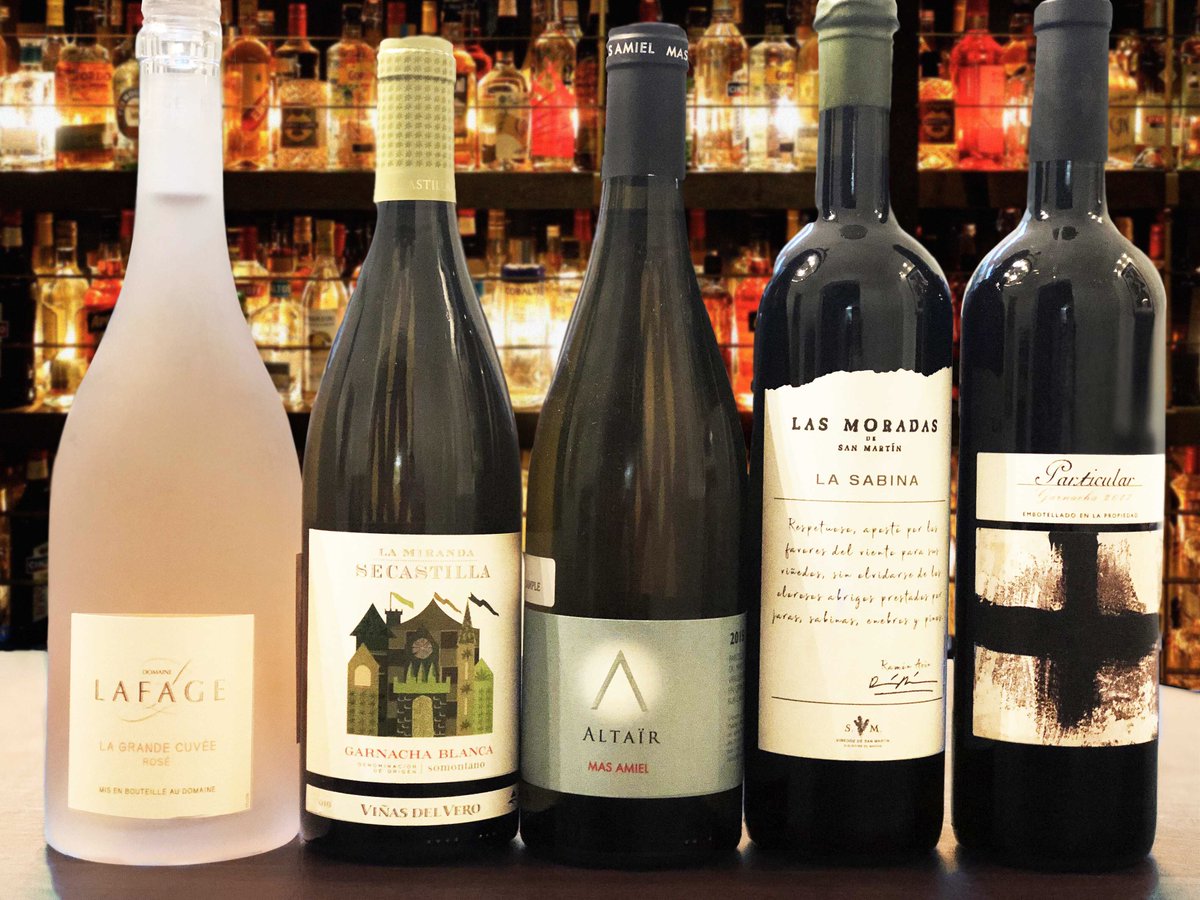 dallaswinechick's tweet photo. Join me today with @canterburywine and @WinesofGarnacha at 2 pm CT to talk about #GarnachaGrenache and #SustainableEUWines. We have an awesome line up of wines to try from @domainelafage @vinasdelvero #masamiel @bodegasanvalero and @LasMoradasdeSM. #wine #Sustainability https://t.co/yulAu7q53t