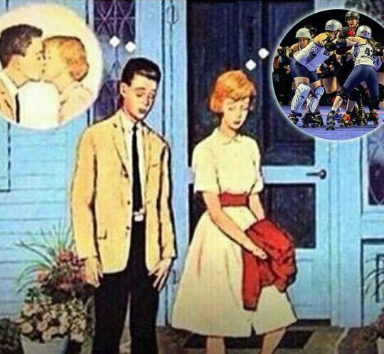 DNVRRollerDerby's tweet photo. Someone made this and posted it in our league page. I’m dying 😂 https://t.co/ugk8PNG5uB