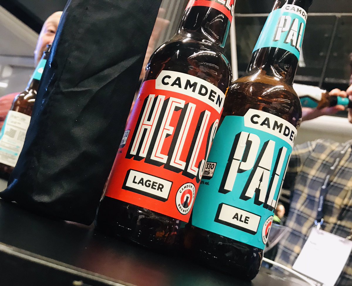 johncuthbert's tweet image. It never rains but it pours ☔️🍻 #umbrella #MDBE18 #camden #paleale #hellslager