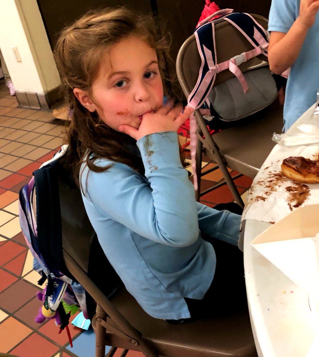 OldPineCC's tweet photo. Our after school kids (unsurprisingly) loved Doughnut Day! Here are some photos. :)

#Philly #PhillyEd #Edchat #FutureReady #K12 #Learning #Education #doughnuts https://t.co/5L72JpWYKY