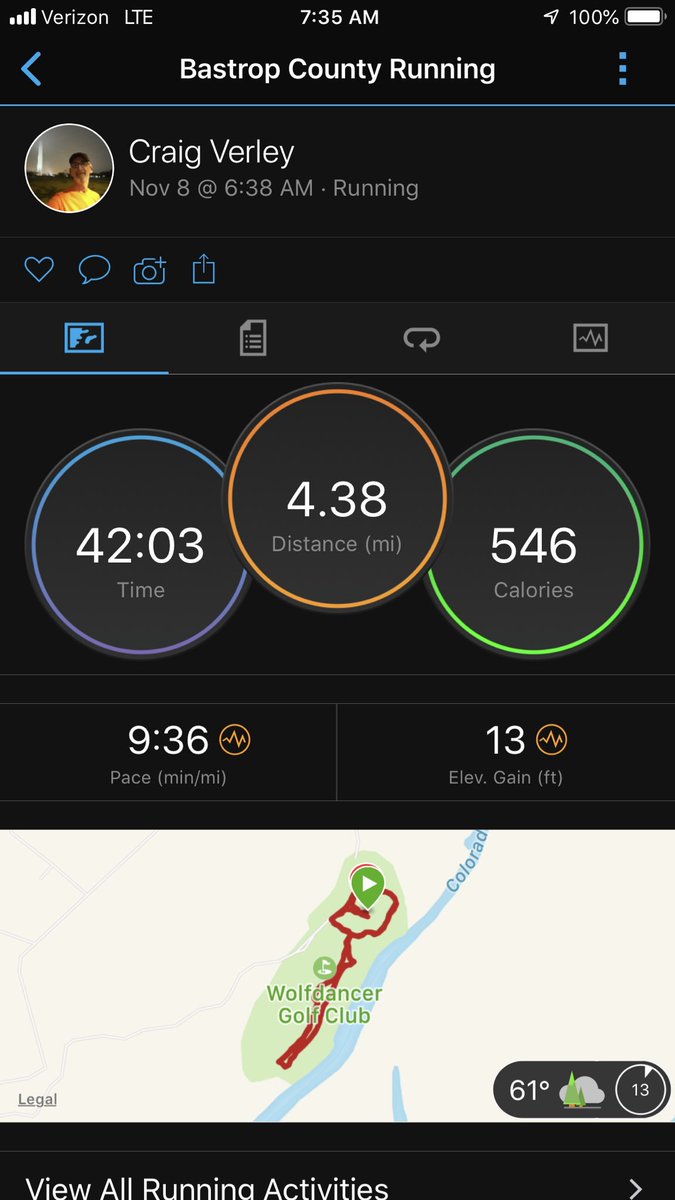 verleysixfour's tweet image. Really pretty run. Saw a few deer and got to check out an option for the Camp Communications Run/Walk at #tspra2019. Wanted to take the river trail, but it is closed due to high water. #PRFit #TSPRA