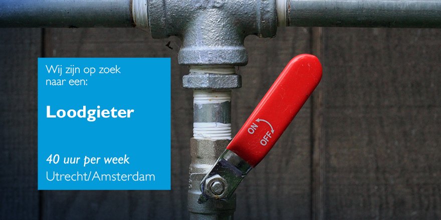 Koflexwerk's tweet photo. Gezocht: Loodgieters in regio #Amsterdam&amp; #Utrecht! 
We zijn áltijd op zoek naar enthousiaste #loodgieters om ons team te versterken.
Meer weten? Neem contact op via 088 747 02 40 of mail naar zaandam@koflexwerk.nl #techniek #loodgieter #werk #vacature https://t.co/uwhry2fsyS