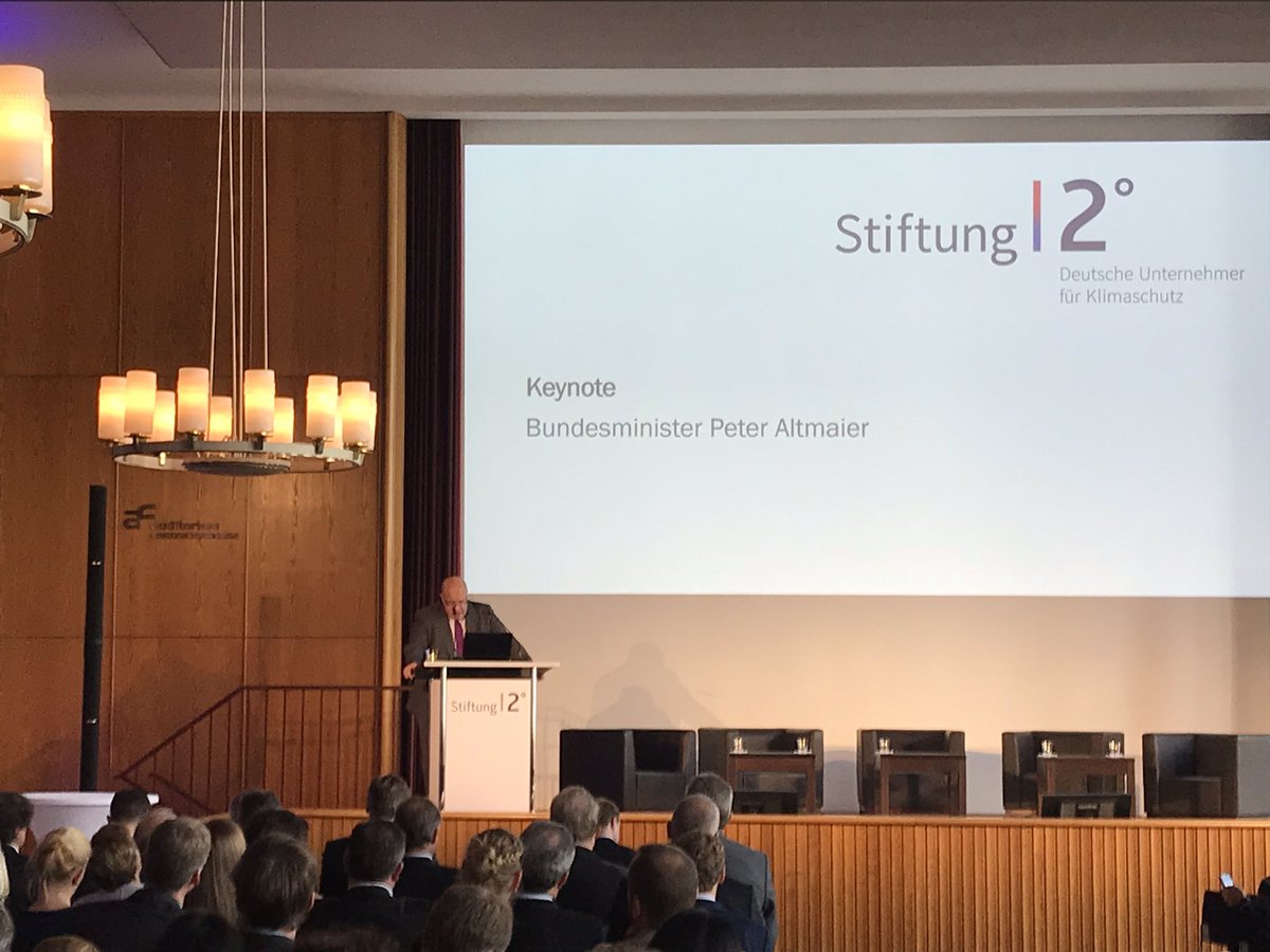 Energieeffizienz ist wichtig für den Klimaschutz. Wir warten auf Ihre konkreten Vorschläge für mehr Energieeffizienz, Herr Altmaier #effizienzwende #2gradwirtschaft