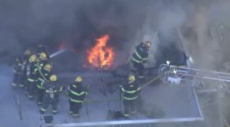 #BREAKING update: Location of this fire is 1200 block Cardeza St near Stenton Ave #EastMountAiry