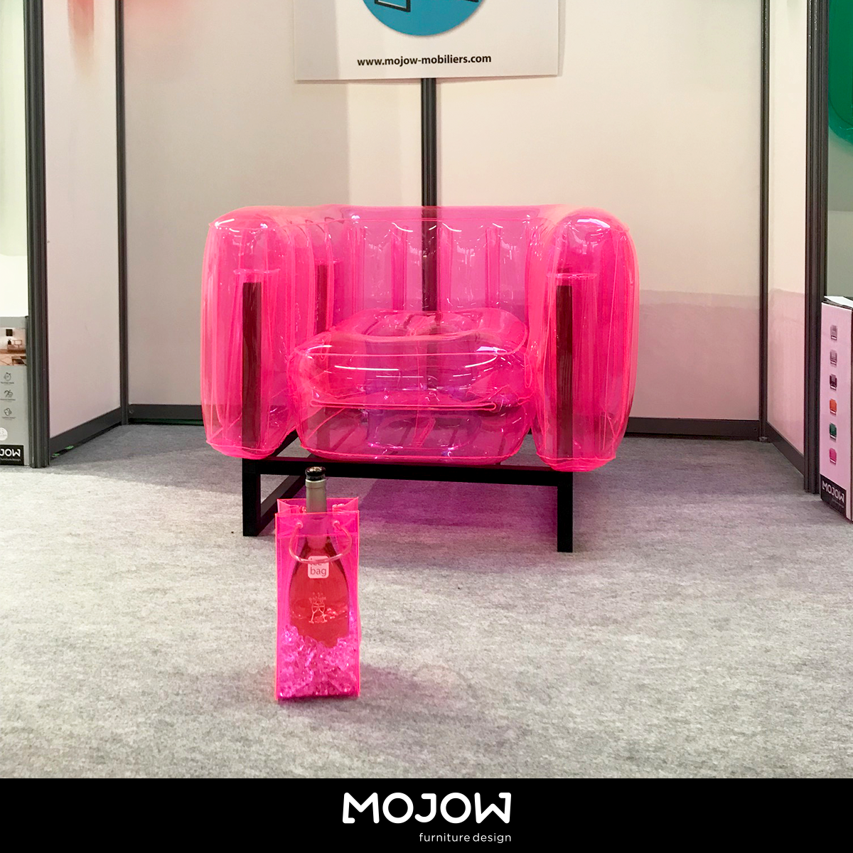 (Re)découvrez le concept #Mojow aujourd’hui à la 40e édition du @SalonSETT à #Montpellier. Toujours plus de #mobilier gonflé à notre #stand B1-B-25. On vous attend avec impatience !
