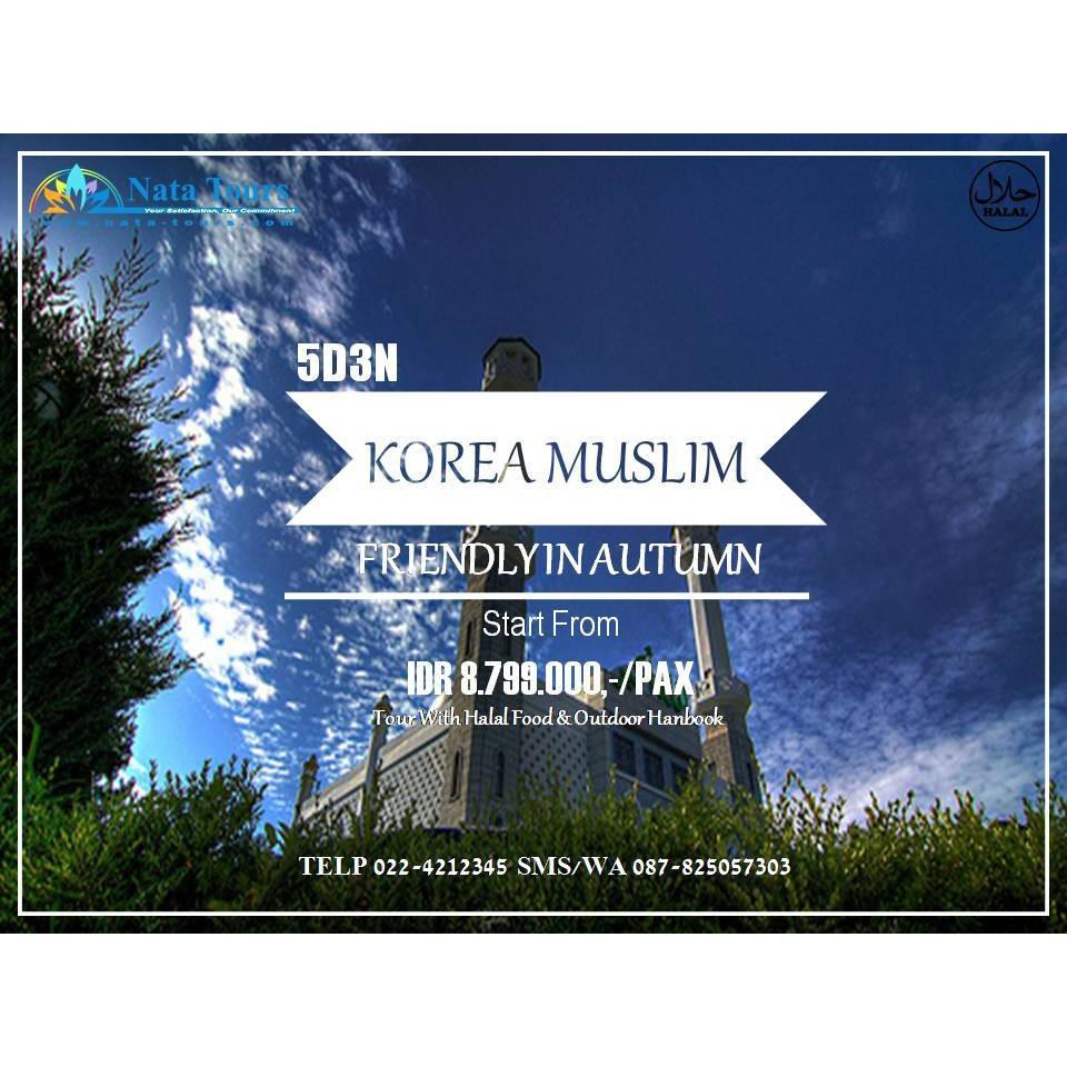 EviWintari's tweet photo. Korea Muslim Tours 5D3N Rp8.789.000 https://t.co/cl0pk61FR4 https://t.co/105GkoW1xA