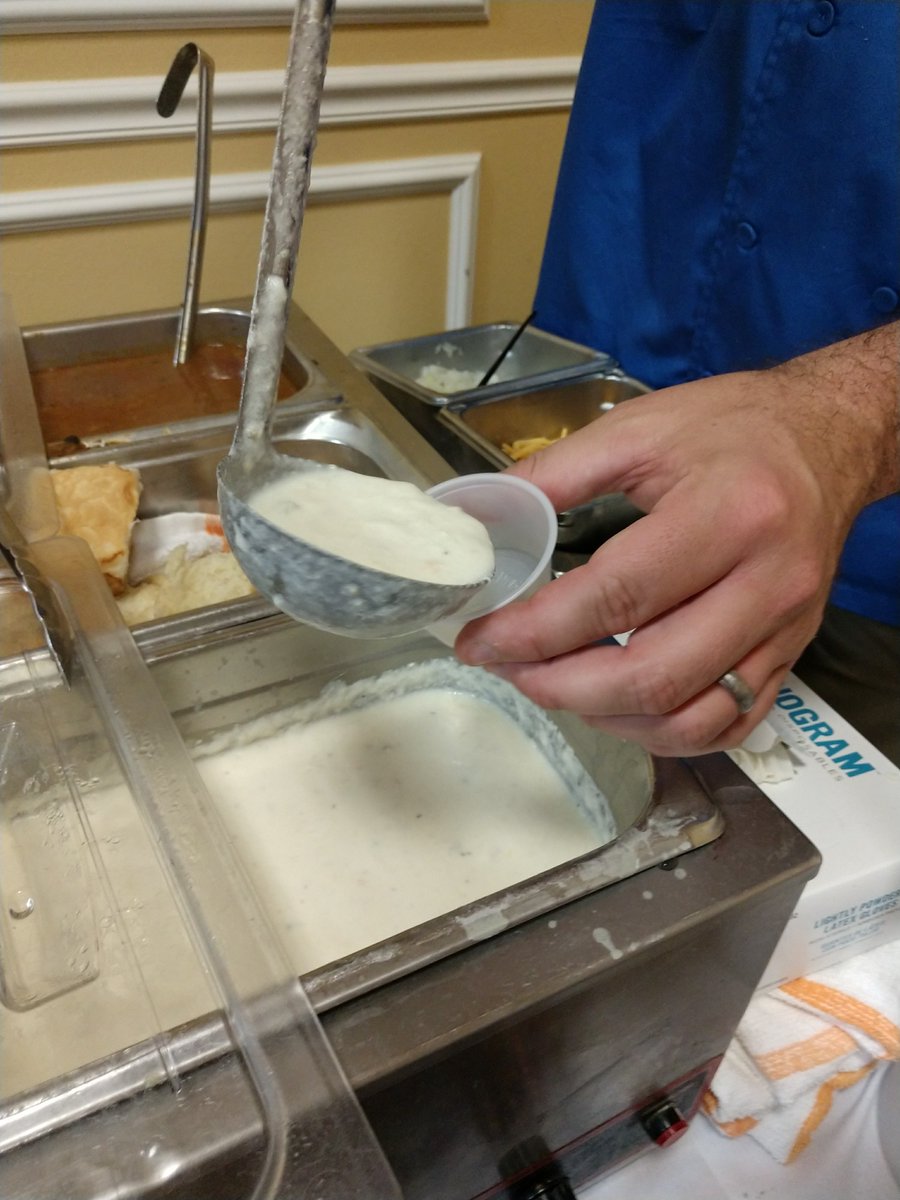 Come join us today at Manatee's #LongestLunchTable. Today is day 1 of the #EmptyBowls18 2-day luncheon benefiting <a href="/FoodBankManatee/">Food Bank of Manatee</a>. Enjoy soups, bread, and desserts made by area restaurants and take home your own hand-painted bowl. Get your tickets now! bit.ly/2D1s81L