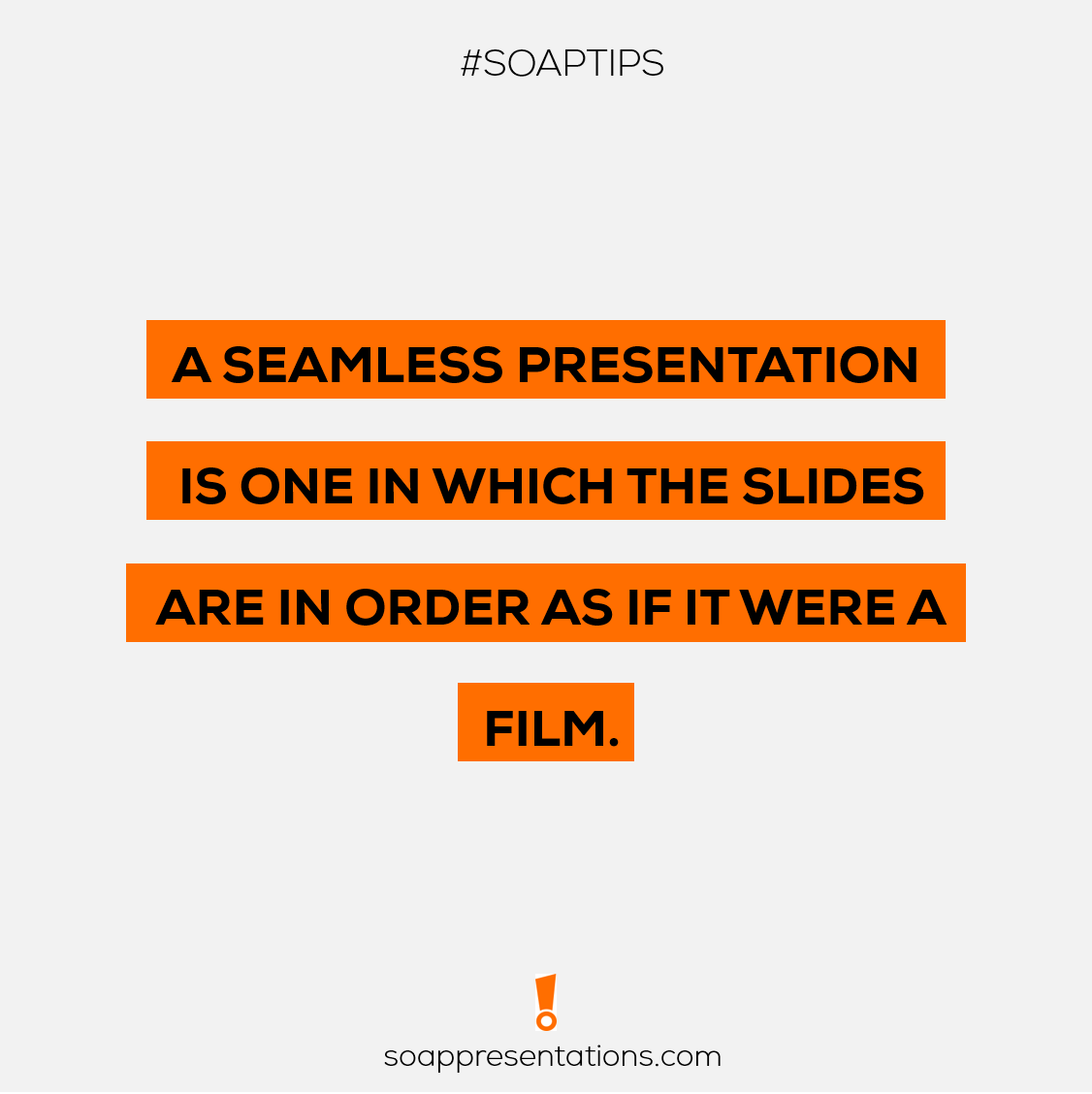 soappres's tweet photo. #soaptips #businesspresentation #powerpointpresentation #publicspeaking #professionalpresentation #corporativepresentation https://t.co/GXmojNqRRX