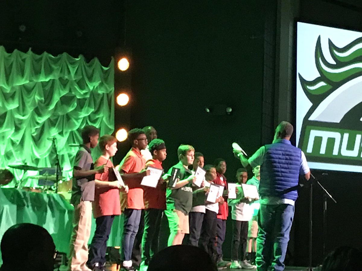 CoachCarmean's tweet photo. Great time last night at the KMHS Middle school football banquet. Congrats to all the players and coaches on a great season. Congrats to the 8th Grade Region Champs! #TheFuture #FoundationalChange #1-0 @KMHSathletics @KMHSRecruiting https://t.co/QYYkvcwYZ4