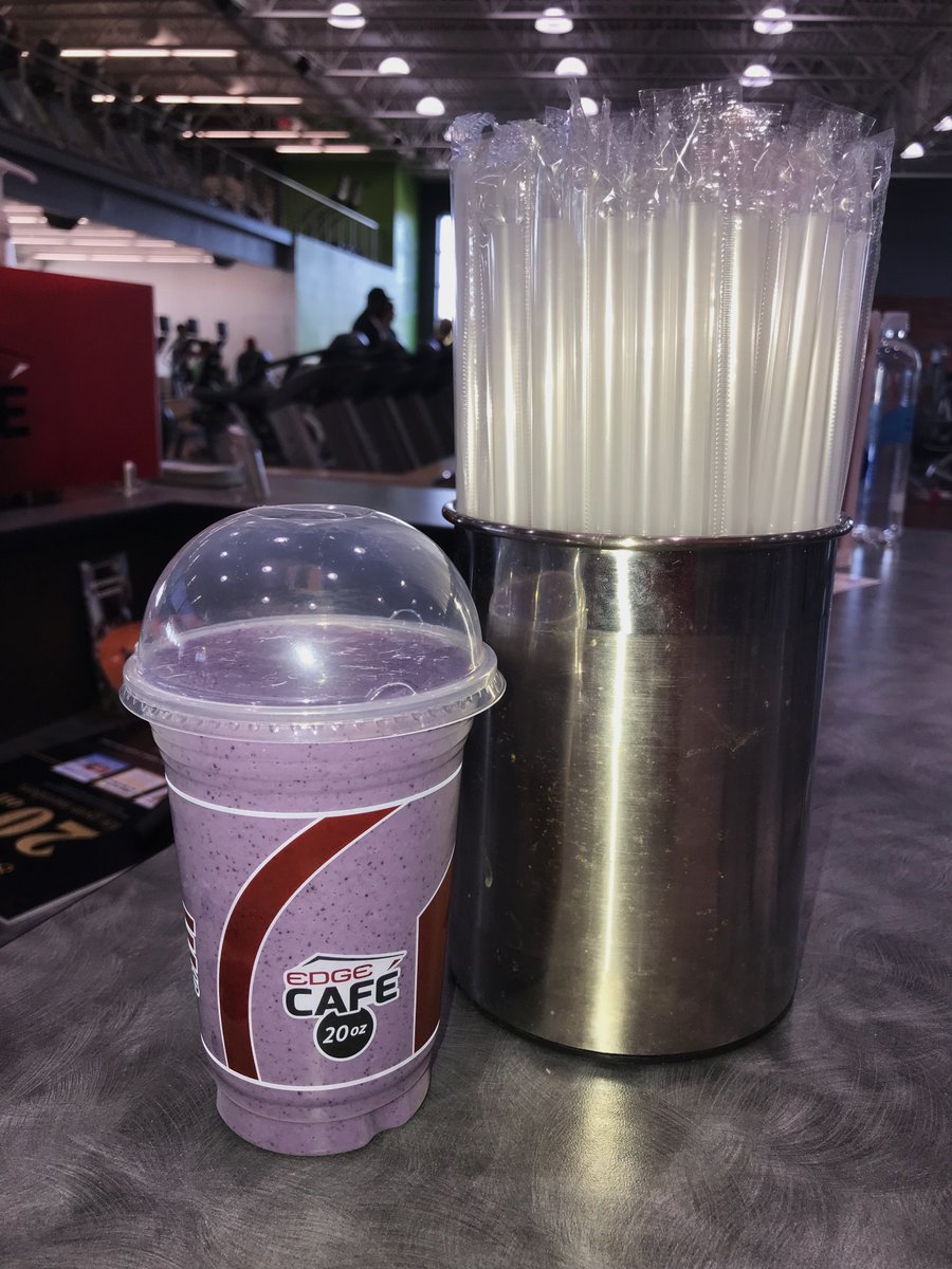 EDGEFitnessGym's tweet photo. Treat yourself to one of our delicious Edge Shakes on this #ThirstyThursday like our Purple People Eater! Comment below with your favorite flavor! ๐๐๐ #EdgeCafe https://t.co/GtMsDTTDVS