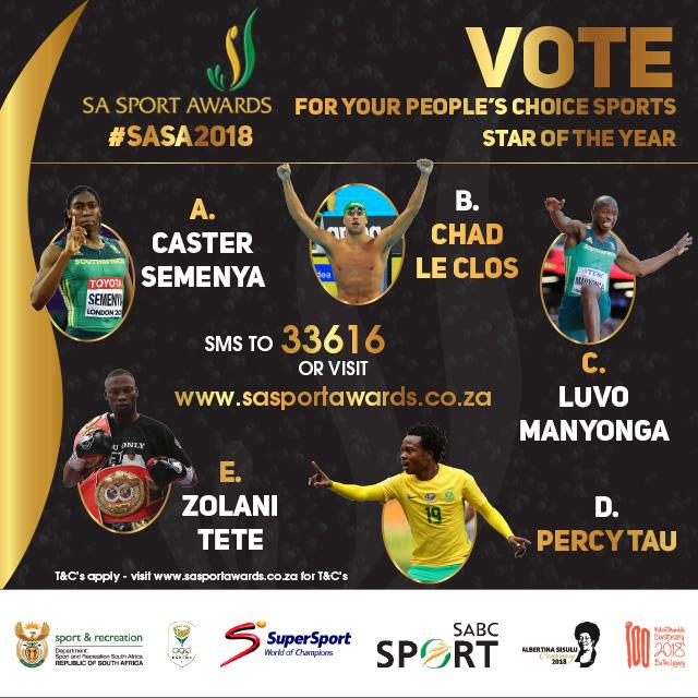 MaizuzuShabangu's tweet photo. #FriyayLoading VOTE for your favourite sports star of 2018 and stand a chance of winning a Smartphone + a DSTV Decoder 
Are you part of the winning team?? VOTE NOW!! #SASA2018 #IzinjaZeGame #ThursdayMotivation #FriyayFreeFones https://t.co/FIuWmR1Hff