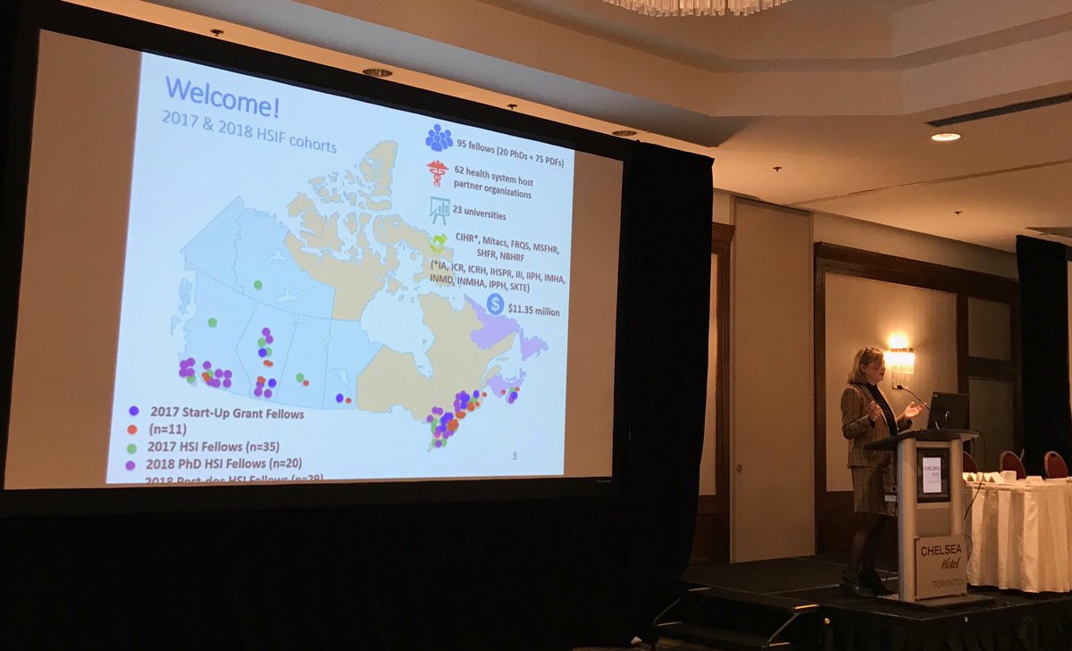 Thrilled to be at the CIHR impact fellows retreat in Toronto! #CIHR_ImpactFellows