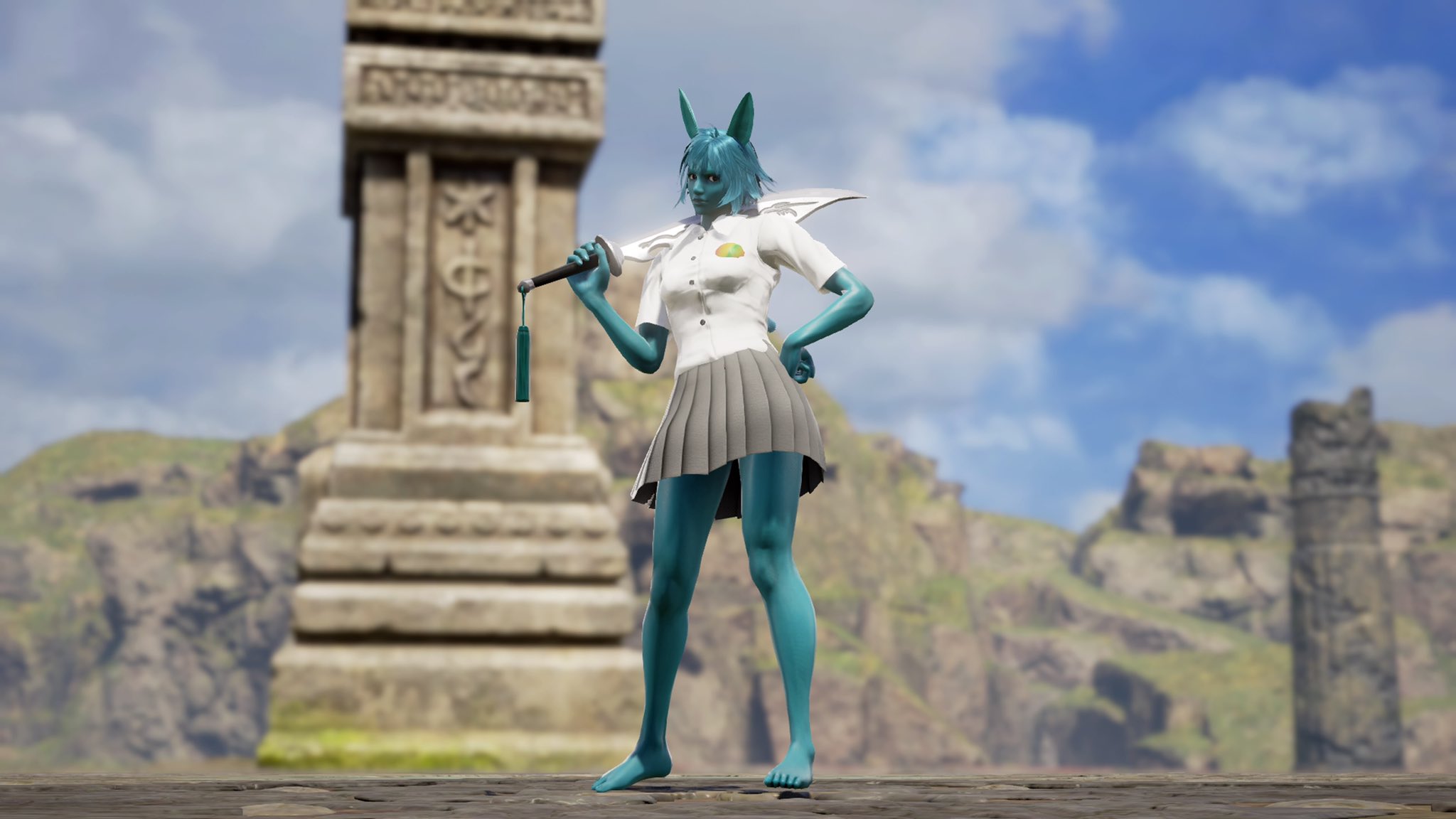 Herael Key ヒラエルキー おかしなガムボールより ニコル ワタソンを作ったよ ソウルキャリバー６ おかしなガムボール