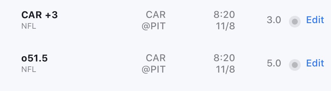 chrisspicks's tweet photo. Picks for tonight’s TNF GAME! This one is tough, but I’m FUCKING HOT BABY! Let’s go! #LOCKIT https://t.co/Shi7qJgbma