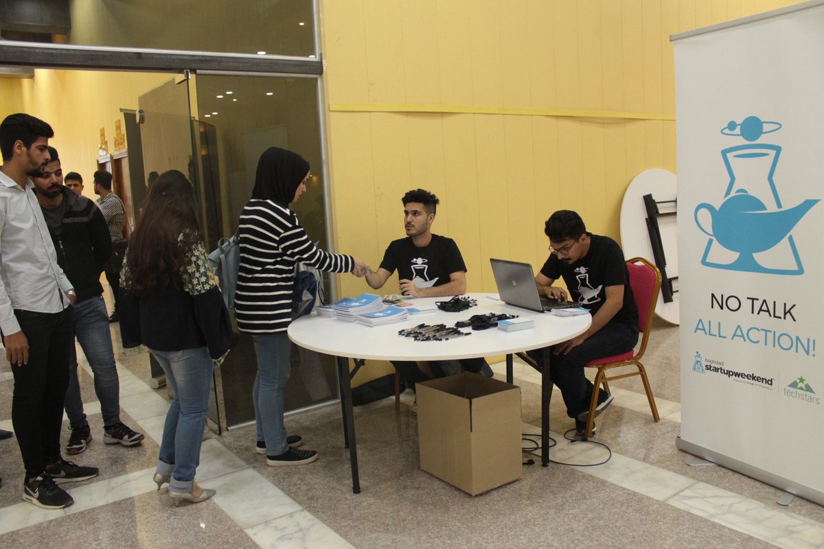 SWBaghdad's tweet photo. Registration started for SWBaghdad. We're excited and full of energy to begin the 3 days journey!
This event is sponsored by Zain Iraq, In colabration with Careem, AL-Hikma university, The Voyage and Levant library.
#SWBaghdad
#TGSW
#ZainIraq
#Careem https://t.co/MfG5Q3Y8u5