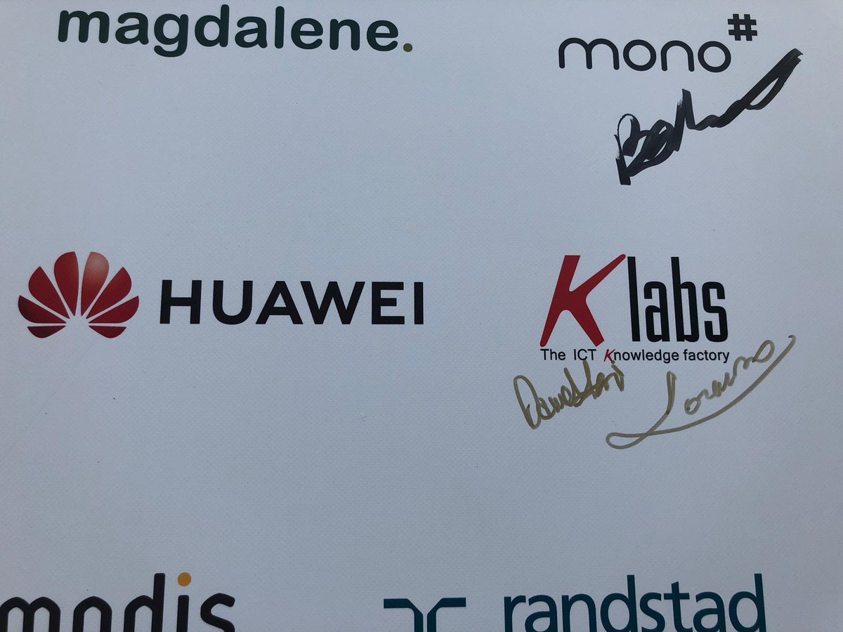 KLabsICT's tweet photo. #HuaweiEcoConnectEurope2018 K Labs presente!!! https://t.co/q7UQqPCmTR