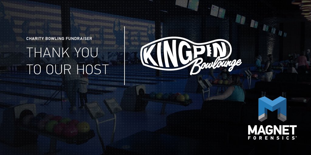 ThisIsMagnet's tweet photo. Canโt say thank you enough to @Bingemans KingPin for hosting the Charity Bowling Fundraiser last night! Shout out to your team who supported our event! #MagnetHelps #MakingADifference https://t.co/6VbQnZ2I2c