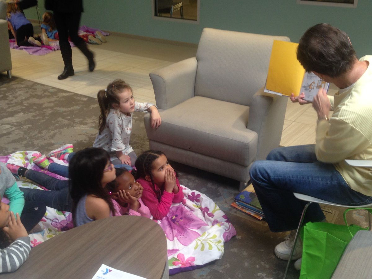 CommonsPenn's tweet photo. We had a book reading in our lobby last week! Thank you to @northpennymca, @mannaonmain and #ThePeakCenter for making this event possible! https://t.co/t2cvY1cUrX