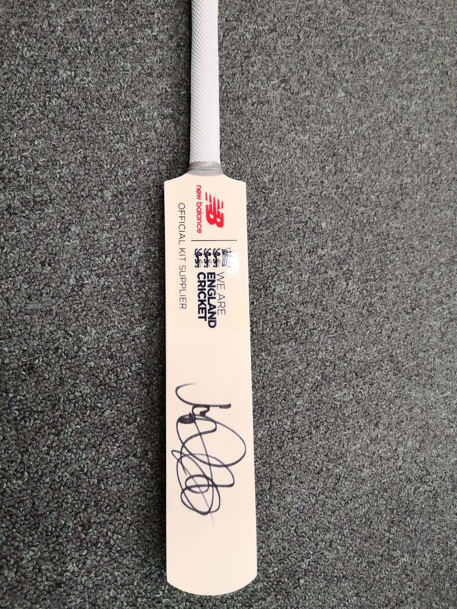Talent Cricket (@talentcricket) on Twitter photo We have number of signed Joe Root <a href="/newbalance/">New Balance</a> mini bat's to give away. Please follow us and retweet for a chance to win one of them. We have number of signed Joe Root <a href="/newbalance/">New Balance</a> mini bat's to give away. Please follow us and retweet for a chance to win one of them.