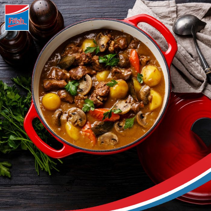 freshcutsug's tweet photo. Cooking Tip
Brown the meat for a deeper flavor to your stew.
In a pan with some oil or butter, Cook the meat, without stirring, for 1–2 minutes, until really browned. Turn them over until all pieces are well browned. #ThursdayTips #FreshlyGood https://t.co/CapvTi3B52