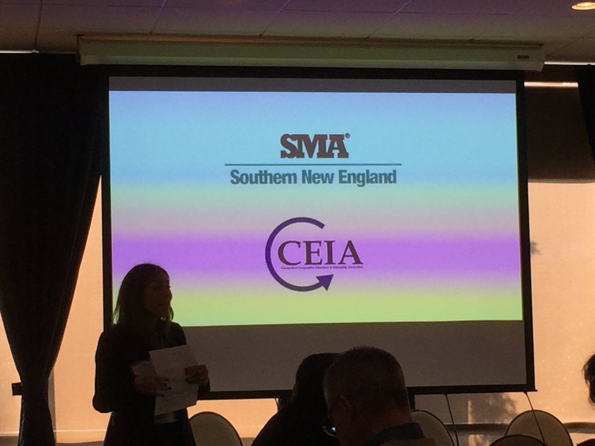 LisaNCarrozza's tweet photo. On the road again...attending a joint @SMAsonew and #CCEIA meeting at @CCSU bringing together employers and university/college career center professionals to strengthen relationships and optimize collaborations. #ECinCT https://t.co/M3ciEW10Nq