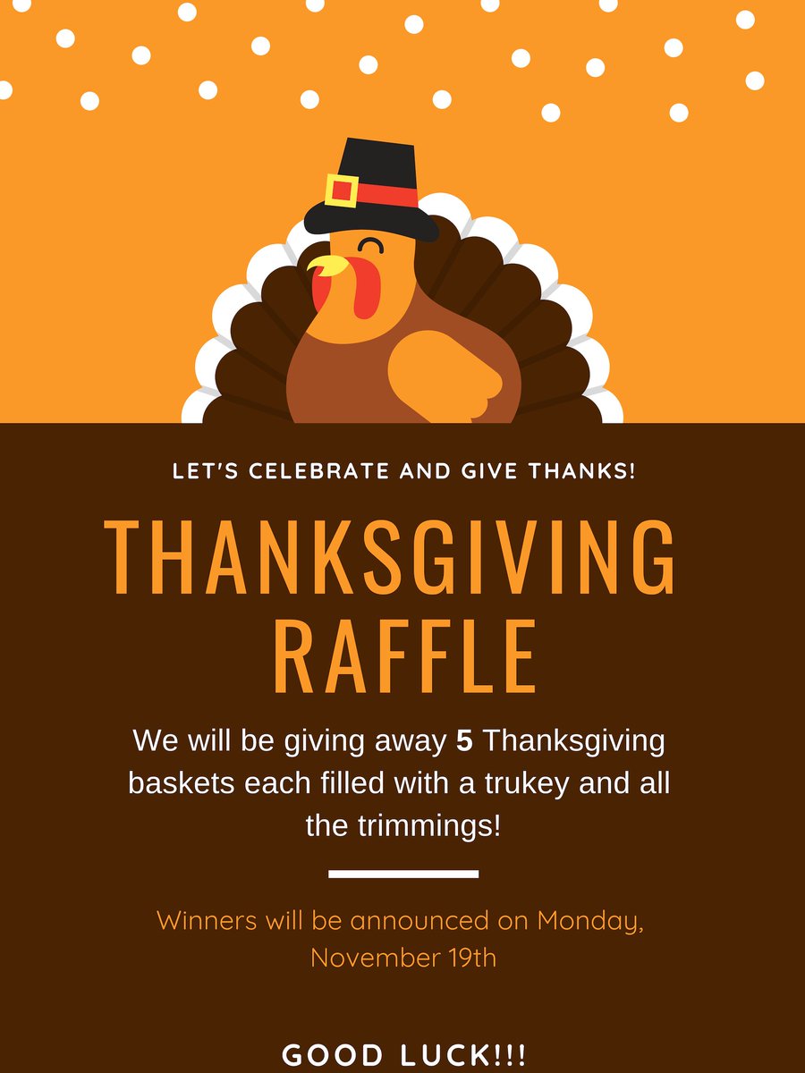 We are giving away 5 Thanksgiving Dinners to our field staff employees!! #THANKSGIVING #dinner #giveaway #EmployeeEngagement #employees #freedinners