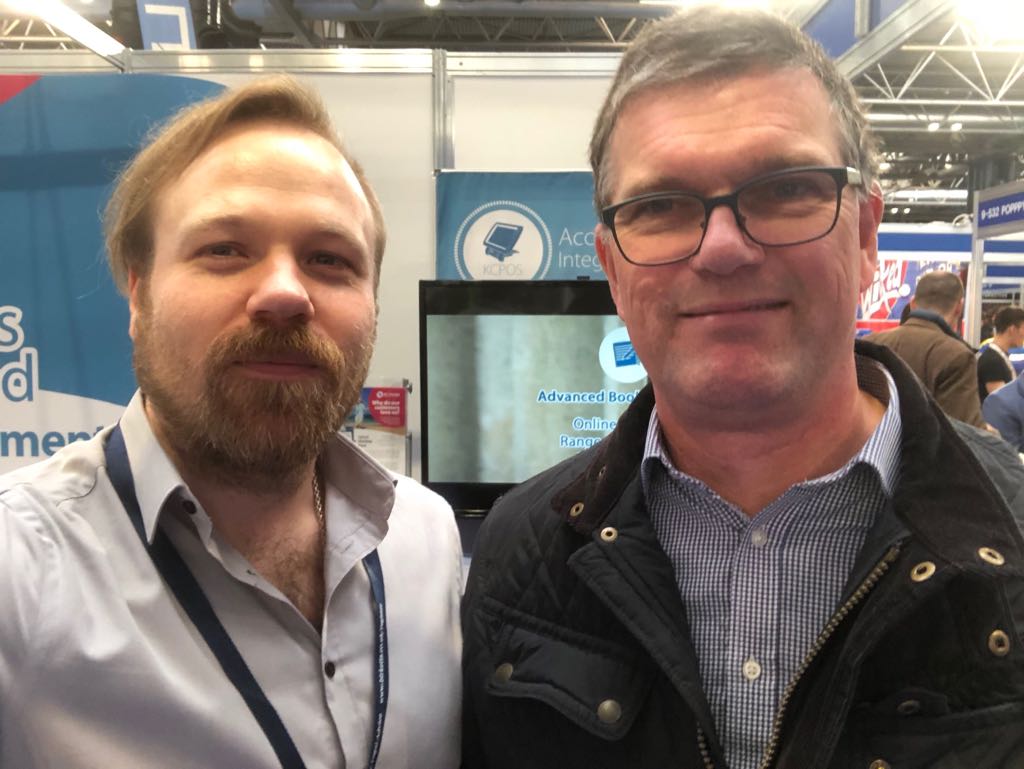HBPSystems's tweet image. A #KCPOS advocate Stephen Lorton from @PaultonsPark came by our #KCSolutions stand @FamilyAttractEx to say hello earlier.
