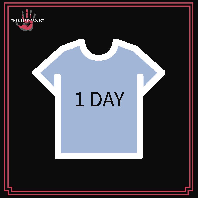 1 DAY LEFT! Bring your 100% cotton clothes to the OCS office from 10am - 4:30pm!
