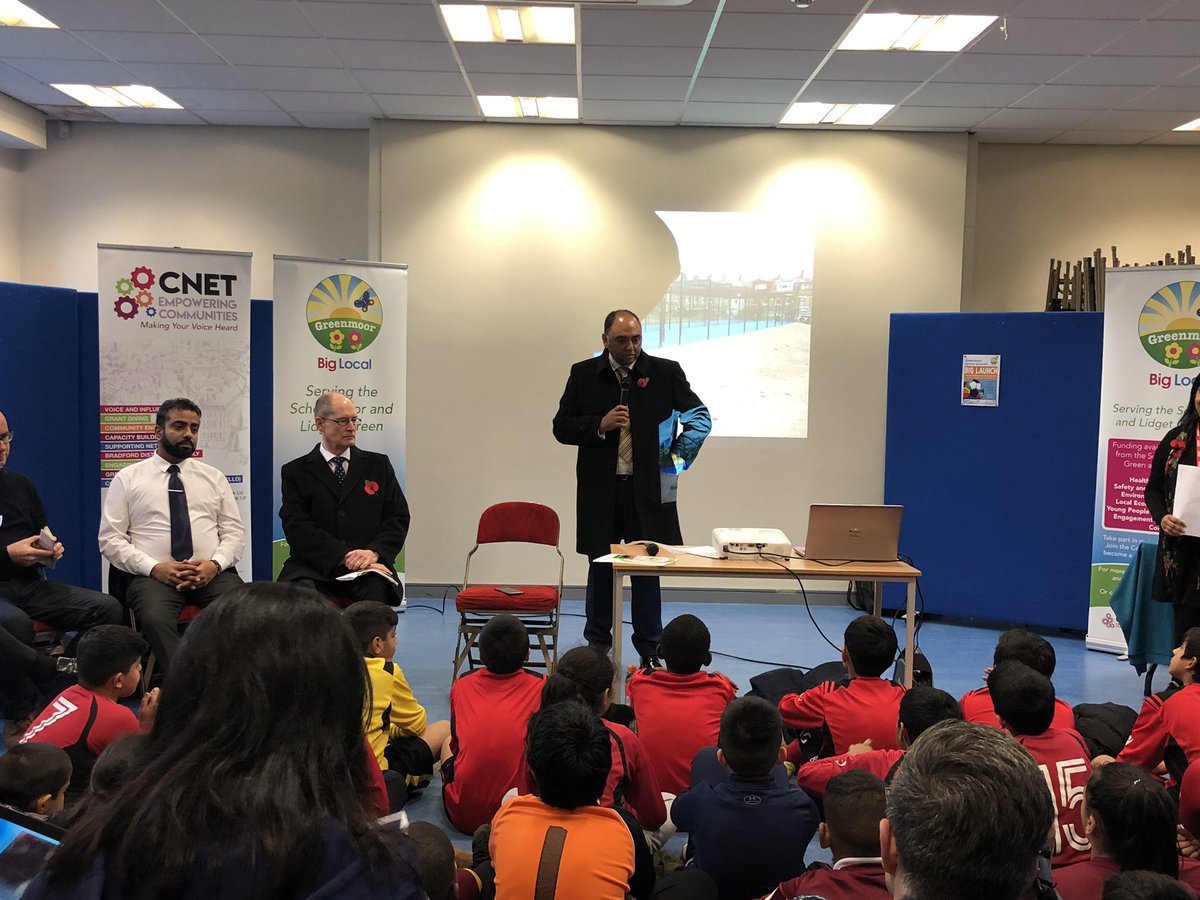 Deputy Lord Lieutenant Zulfi Karim <a href="/askzulfi/">Zulfi Karim</a> supporting <a href="/GreenmoorBL/">Greenmoor Big Local</a> hard work