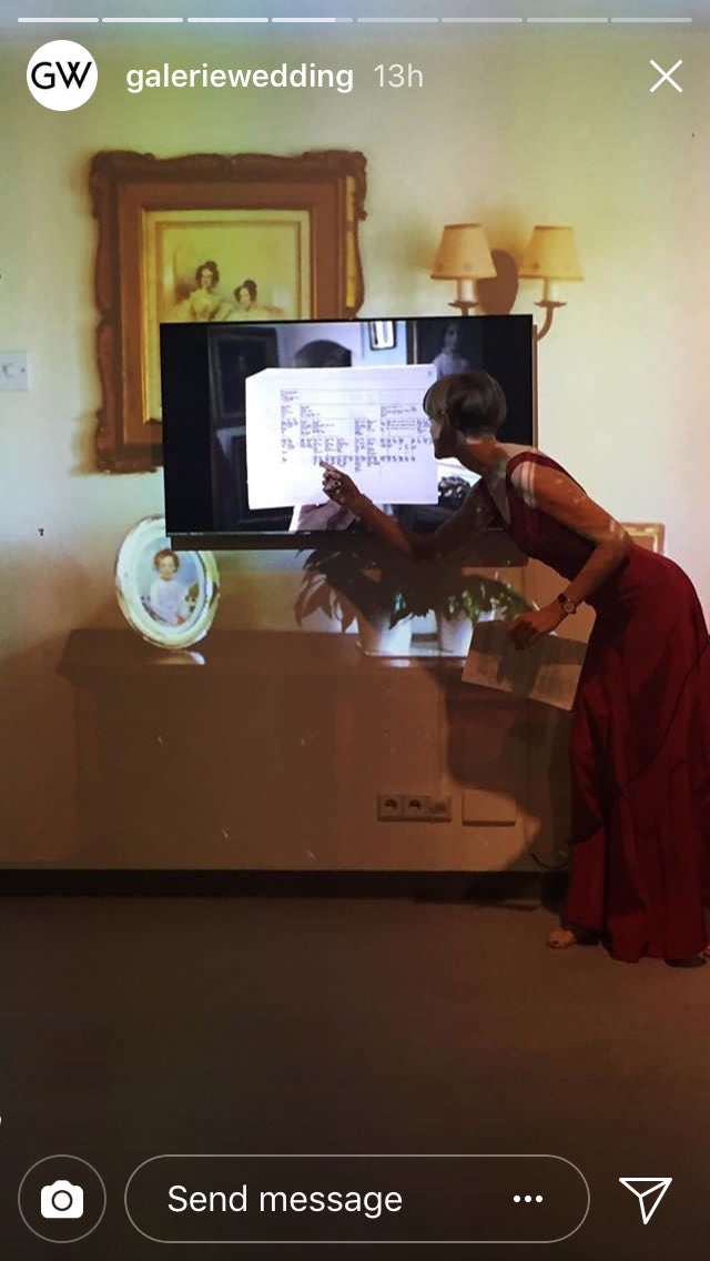 elly_clarke's tweet image. TODAY IS THE LAST DAY!! Exhibition open till 18.00, then closing event will screen documentation from live performance from 19.00 with artist talk from 19:45. Free entry. All welcome @ Galerie Wedding. #soloshow #artisttalk #finnissage #aclassylecture #lastday