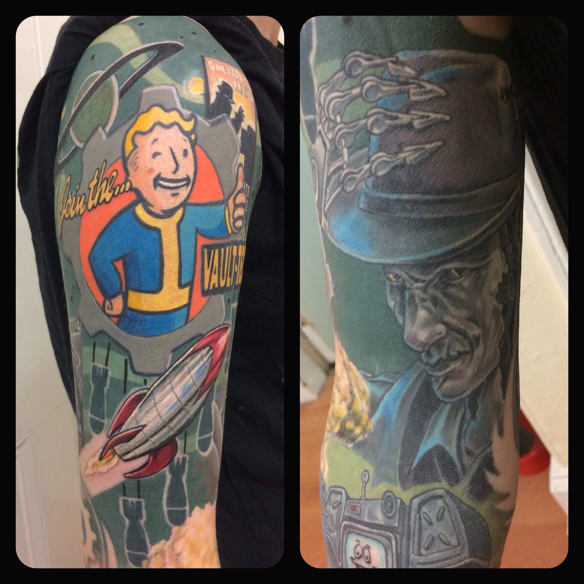 Fallout 4 мужские тату фото 58