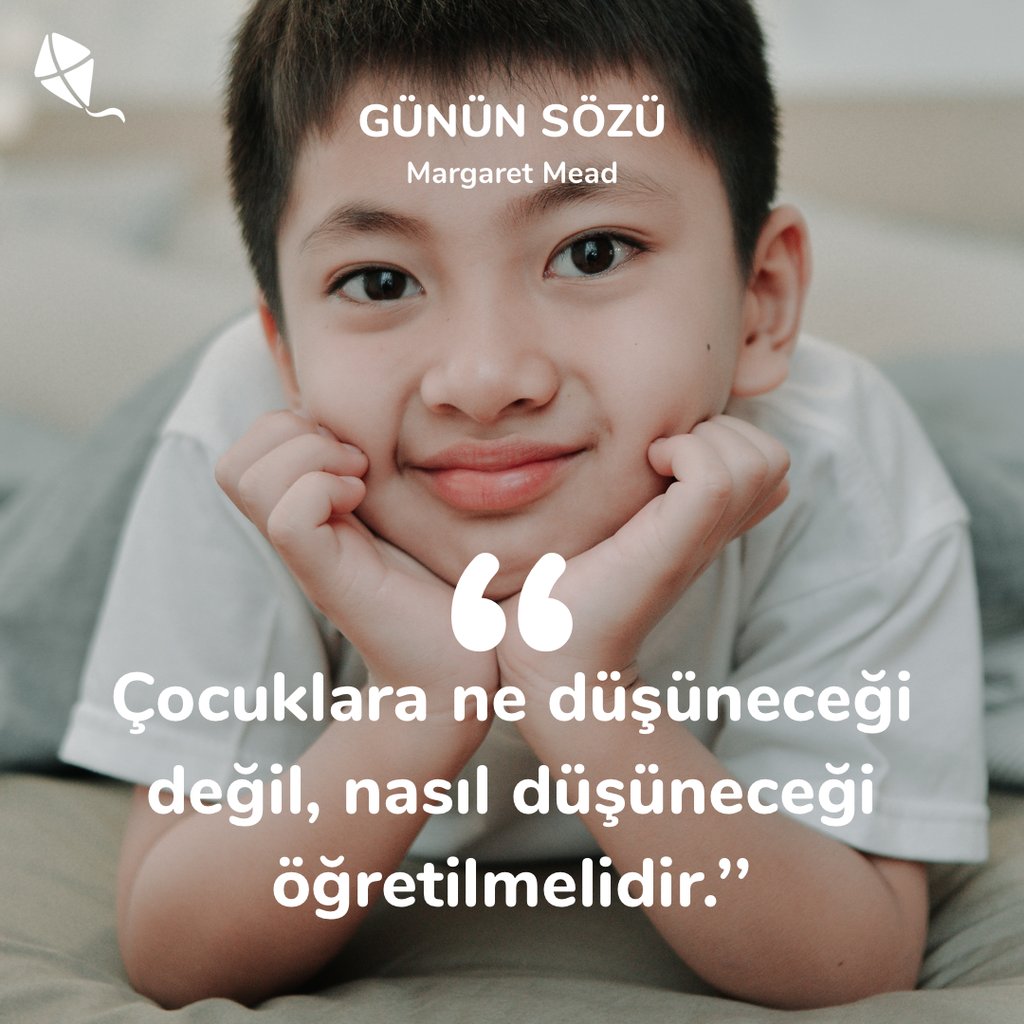 OtsimoTR's tweet photo. "Çocuklara ne düşüneceği değil, nasıl düşüneceği öğretilmelidir." Günün sözü hakkında ne düşünüyorsunuz? #OtsimoBlog https://t.co/Nzw08FaC9V
