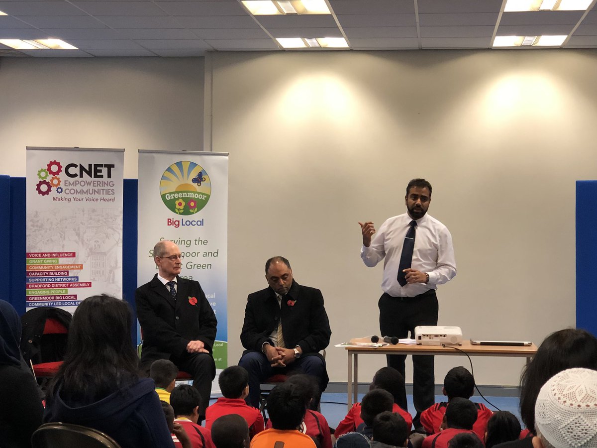 Greenmoor Big Local Board Chairperson Abbas Najib sharing the journey of the flagship project the Greenmoor Sports Ground @CNet_Bradford <a href="/LocalTrust/">Local Trust</a> @BigLotteryFund <a href="/askzulfi/">Zulfi Karim</a> <a href="/exceedservices/">Exceed Activities</a> <a href="/bradfordmdc/">Bradford Council</a>