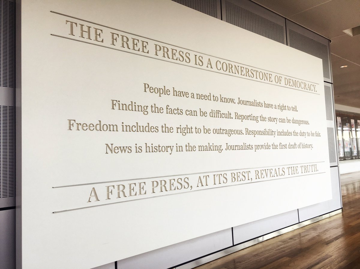 The free press is a cornerstone of democracy. People have a need to know. Journalists have a right to tell. The Newseum joins the <a href="/whca/">WHCA</a> in denouncing the revocation of <a href="/acosta/">Jim Acosta</a>’s White House press credentials.