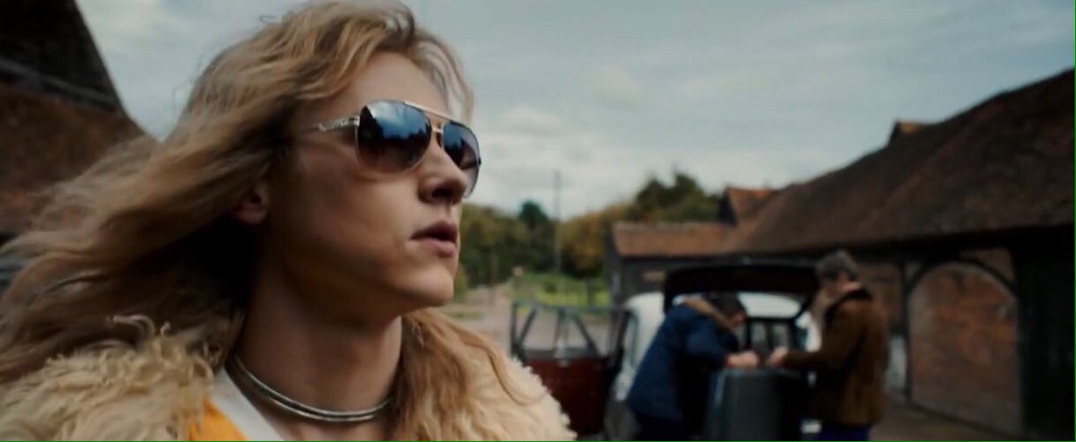 imahurricane___'s tweet photo. Can we stop for a minute and appreciate the art that is Ben Hardy as Roger in Bohemian Rhapsody . I mean - https://t.co/V0Tsy2vY0e