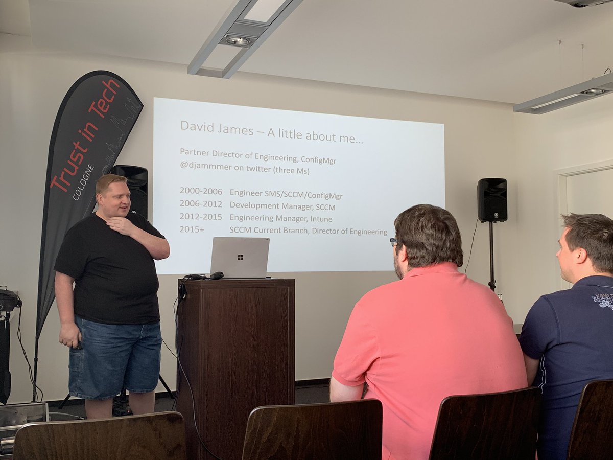 CHandschuher's tweet image. #TrustInTechCGN @djammmer