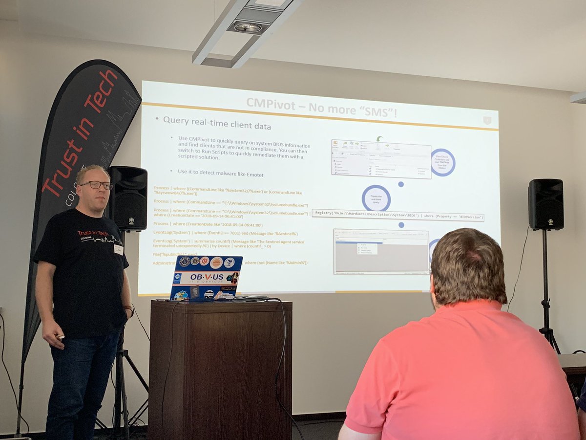 CHandschuher's tweet image. #TrustInTechCGN @djammmer