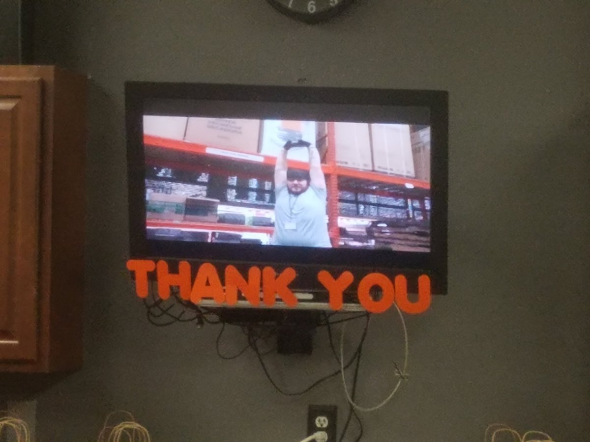 Thank you Freight Team <a href="/HomeDepot0522/">Home Depot 0522</a> . Thanks for all your hard work every single night.