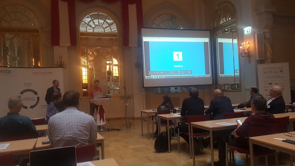 Portal + CMS + Formularserver = neues RTR-Portal. Unser neues Kundenprojekt haben Georg List und Josef Brunner von der RTR gemeinsam mit unserem Projektexperten Philipp Dörre heute bei der AFS-Usergroup präsentiert.