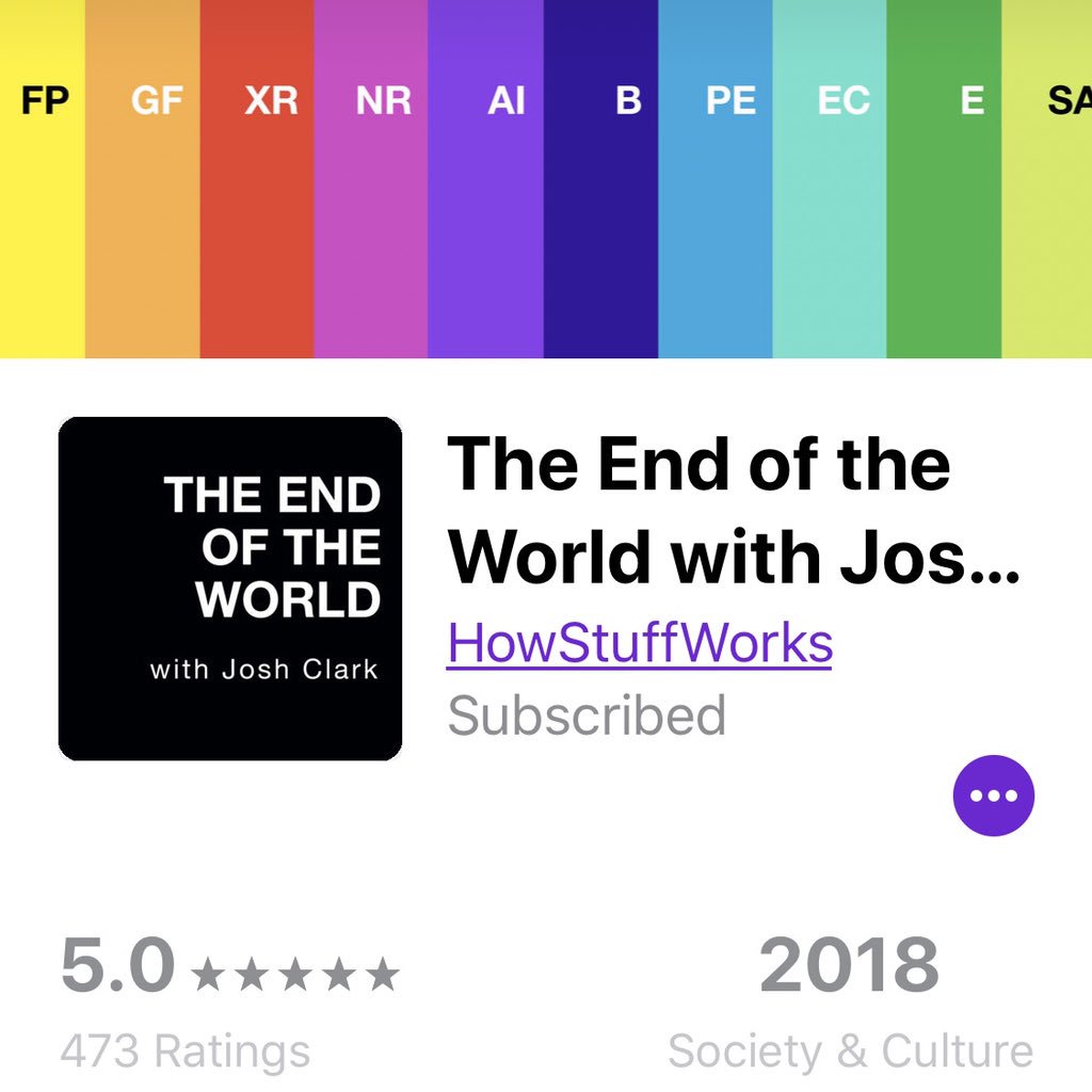 Stuff You Should Know (@syskpodcast) on Twitter photo In case you missed the news, there are 3 WHOLE EPISODES of #EOTWJoshClark awaiting you at <a href="/ApplePodcasts/">Apple Podcasts</a> - yes, three - that are, as one reviewer puts it, “surprisingly delightful.” But don’t take our word - discover for yourself!
itunes.apple.com/us/podcast/the… In case you missed the news, there are 3 WHOLE EPISODES of #EOTWJoshClark awaiting you at <a href="/ApplePodcasts/">Apple Podcasts</a> - yes, three - that are, as one reviewer puts it, “surprisingly delightful.” But don’t take our word - discover for yourself!
itunes.apple.com/us/podcast/the…