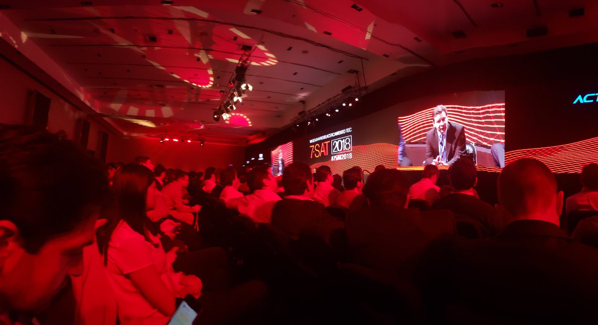 CiberIot's tweet photo. #7SAT2018 panoramica gracias a @SamsungChile @HoyMetal #Colabora360 @CodelcoCorp @actitecnologia https://t.co/3uECvxhv4R